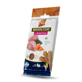 N&D Brown Dog Dental Treat Adult Mini - дентални лакомства за кучета с кафява козина от дребни породи с агнешко, моркови и спирулина 60 гр